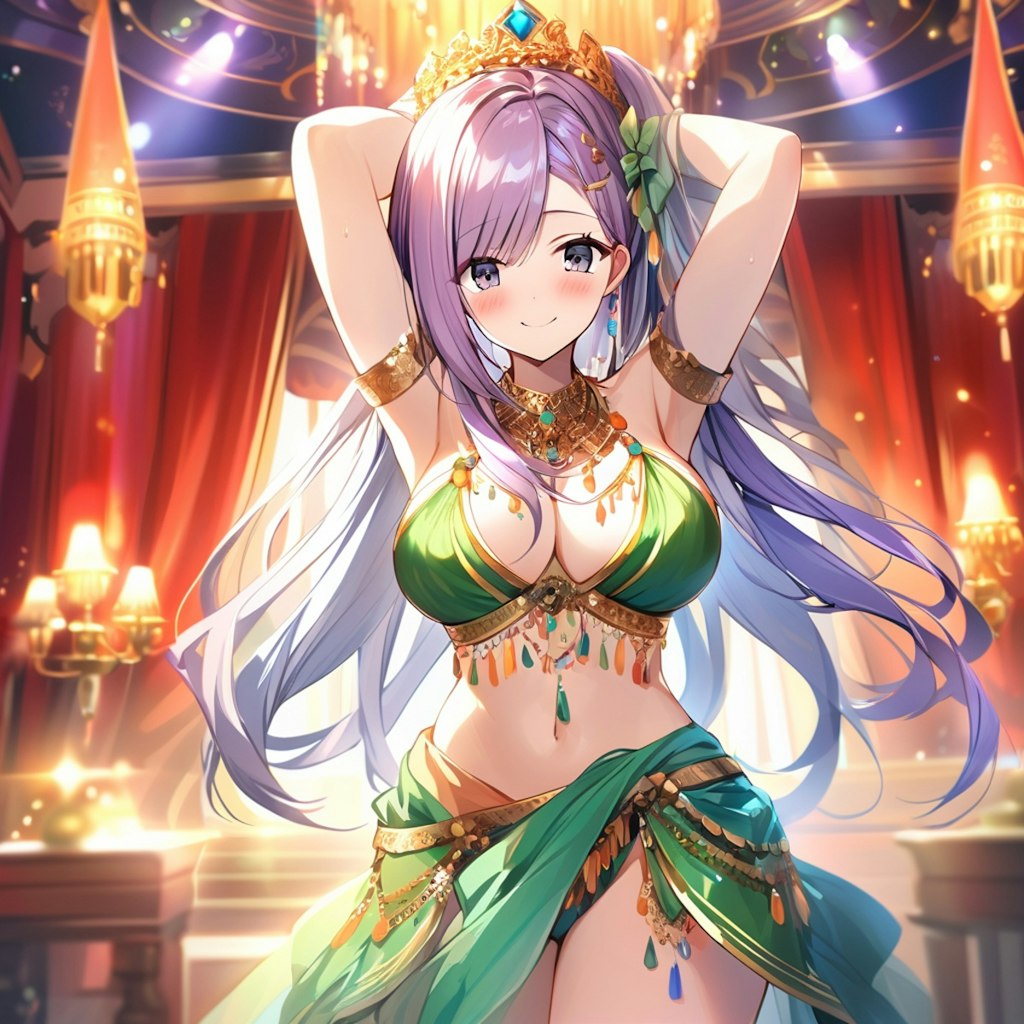 モア💕のベリーダンサーコスチューム👙💃👗(VEGA)