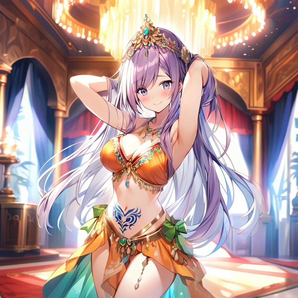 モア💕のベリーダンサーコスチューム👙💃👗(VEGA)