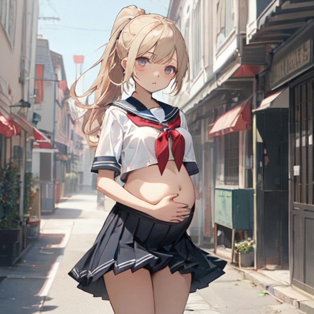 妊娠少女４０