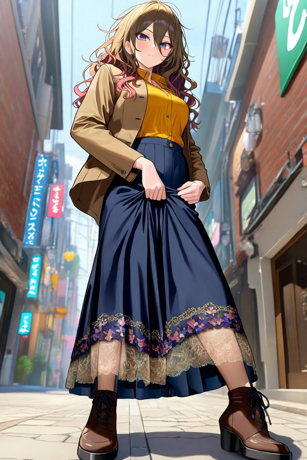 ロングスカート（PRISM）