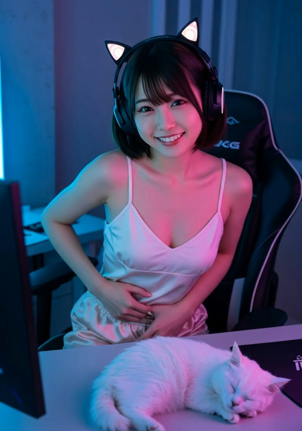 ゲーマー女子ちゃんの裏配信♡