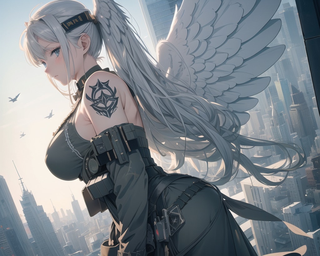 military mechanized angel【12枚】