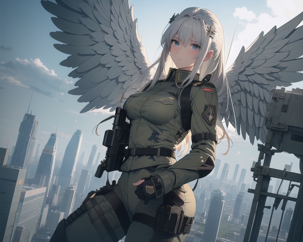 military mechanized angel【12枚】