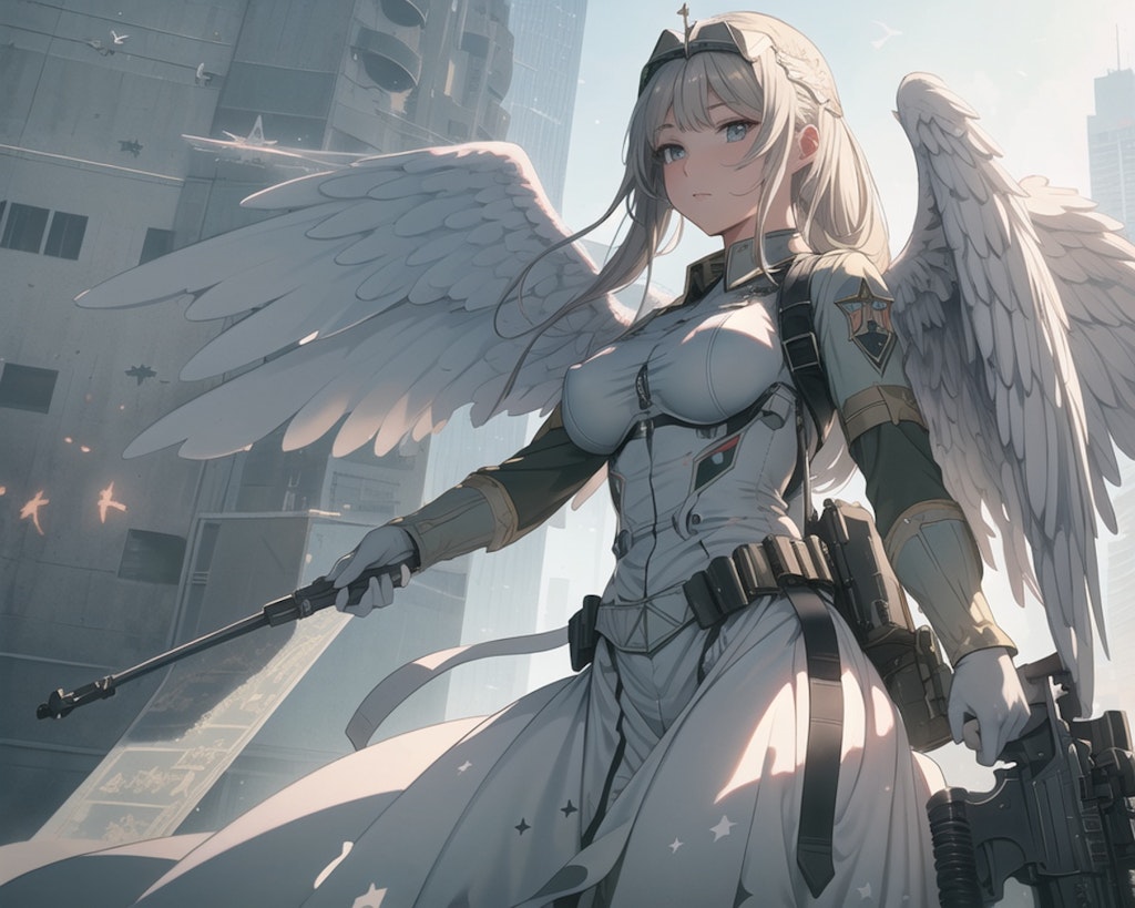 military mechanized angel【12枚】