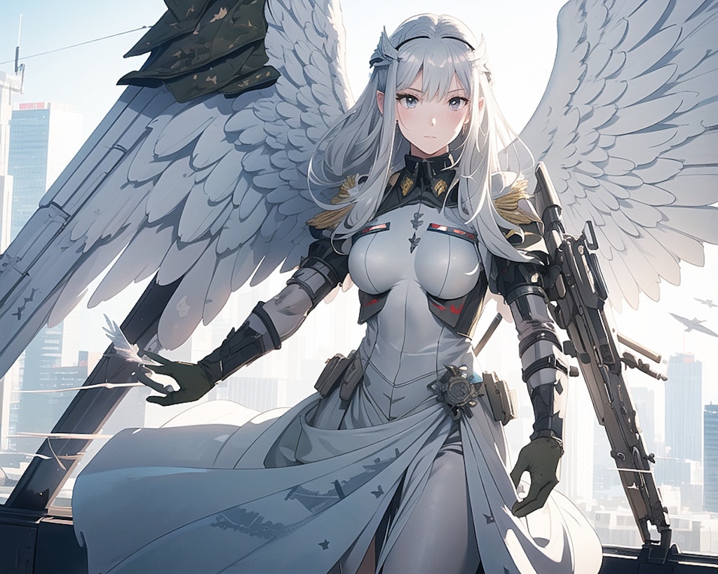 military mechanized angel【12枚】