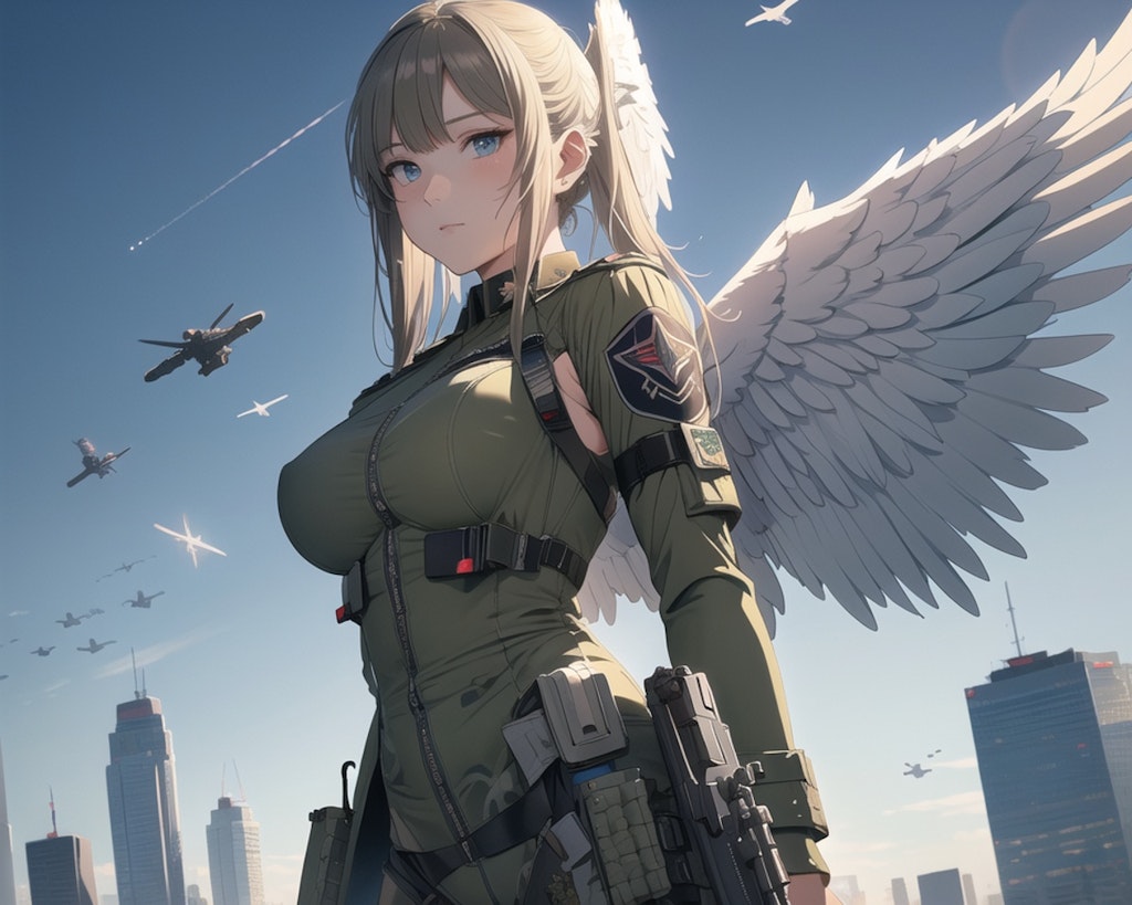 military mechanized angel【12枚】