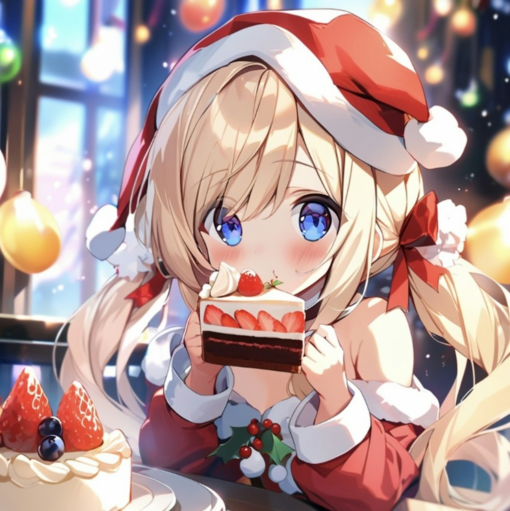 クリスマスケーキ2☆