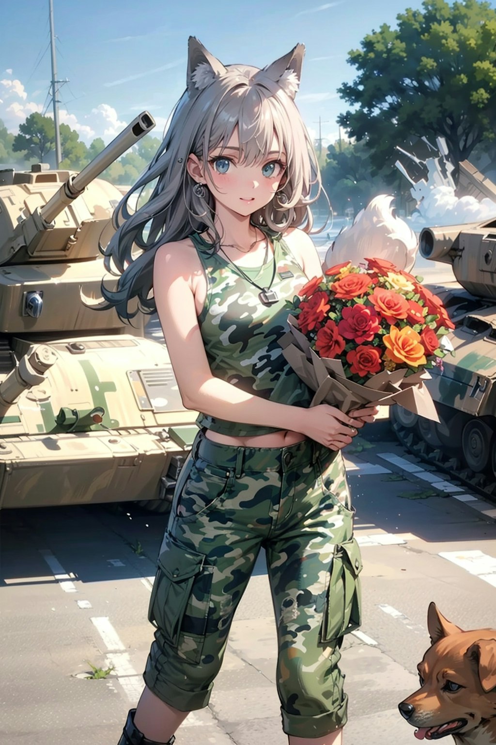 戦場に花束を💐