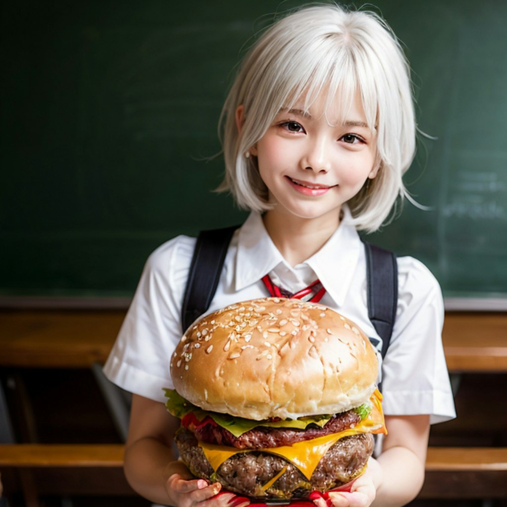 ビッグマックって今こんなにおっきいんだねー