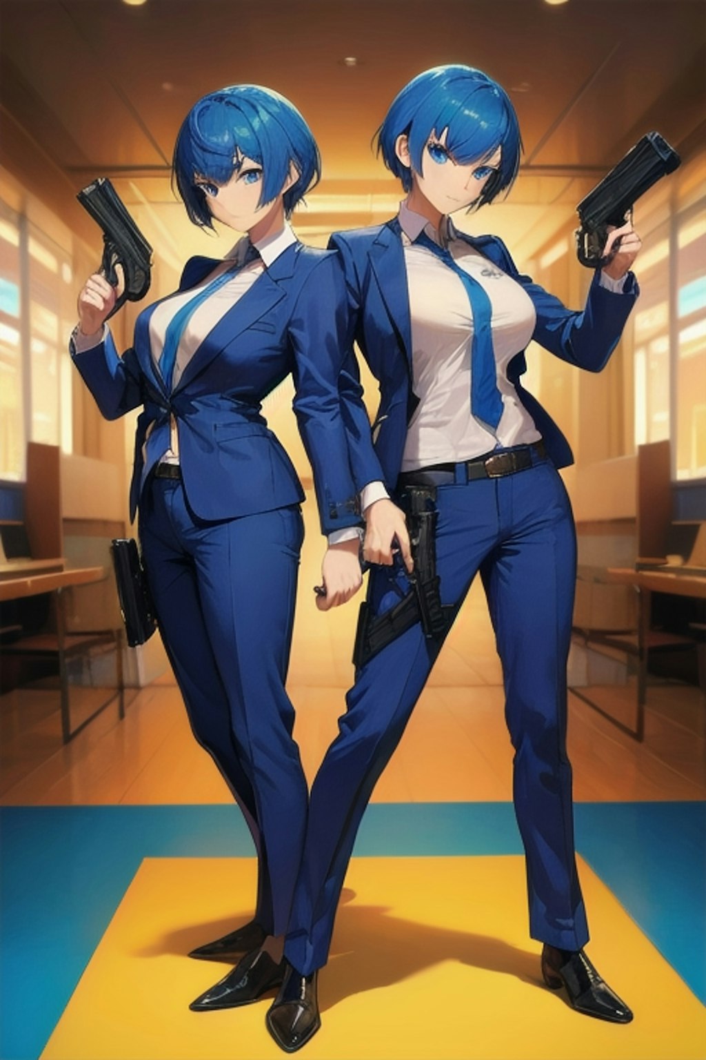 テスト2丁拳銃娘28