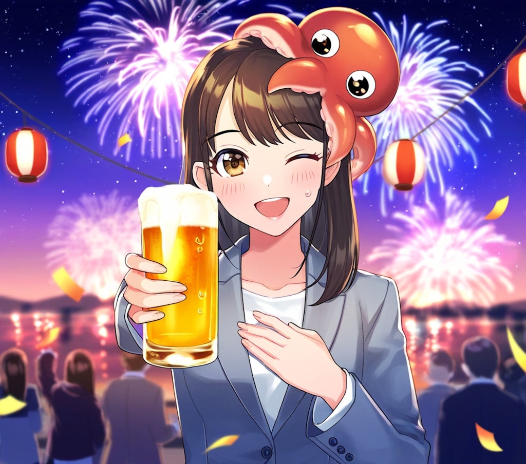 3,000いいねに乾杯！