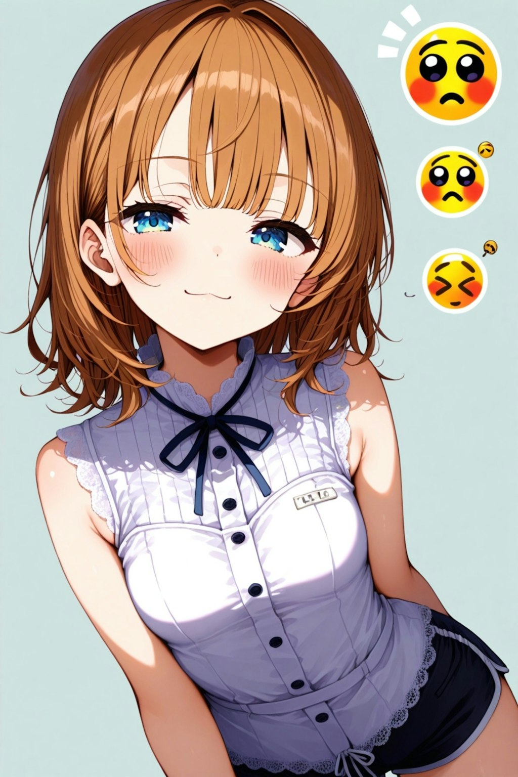 小説『テンスリーちゃんに照れるテンスリーくん』【ニャンノ世界】