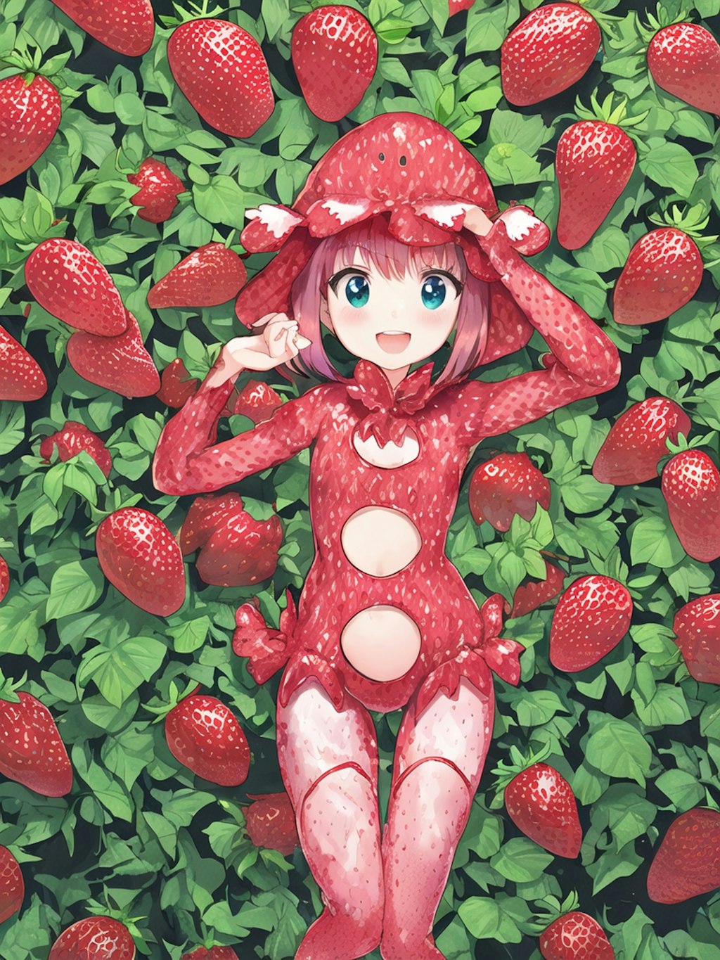 試験 : Strawberry Costume