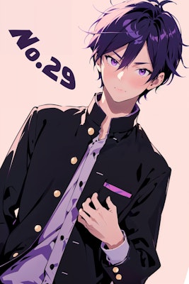 【29】High School Boy [purple]