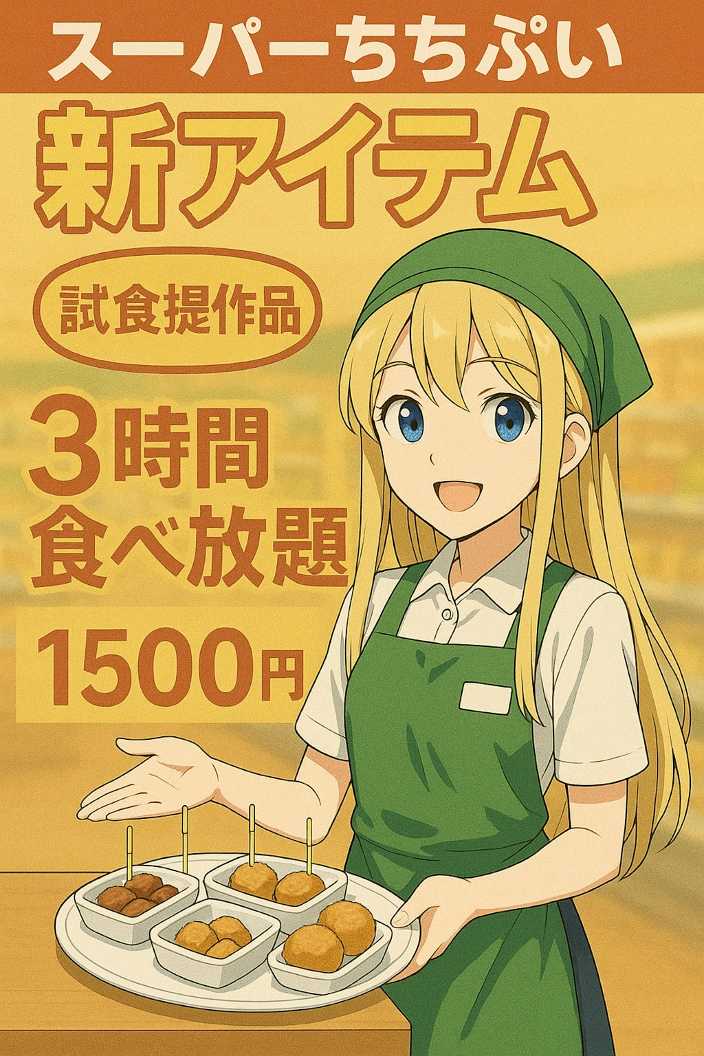スーパーちちぷい、新アイテム