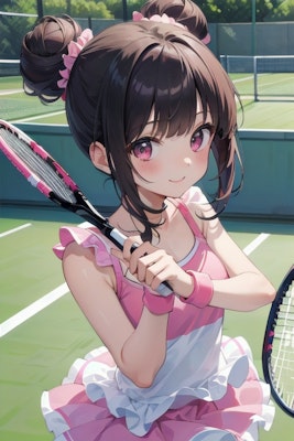 お団子姫はテニス部
