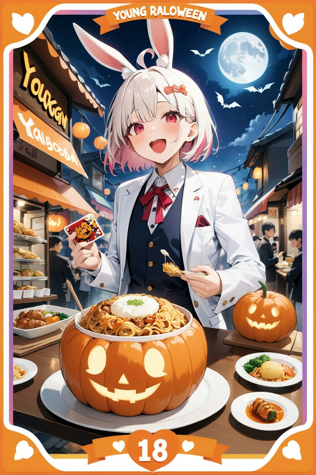 ハロウィン焼きそば