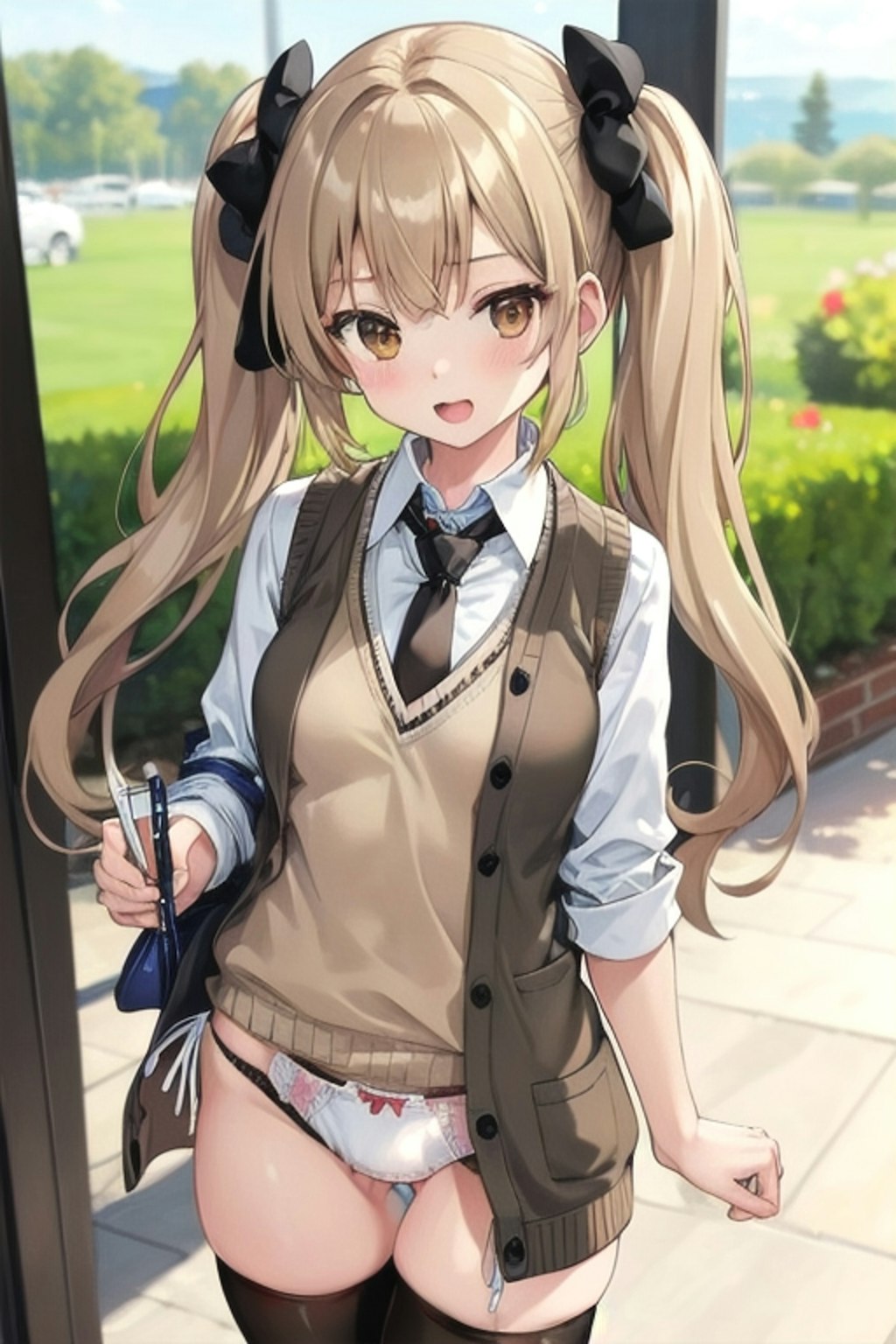 School twintails girl