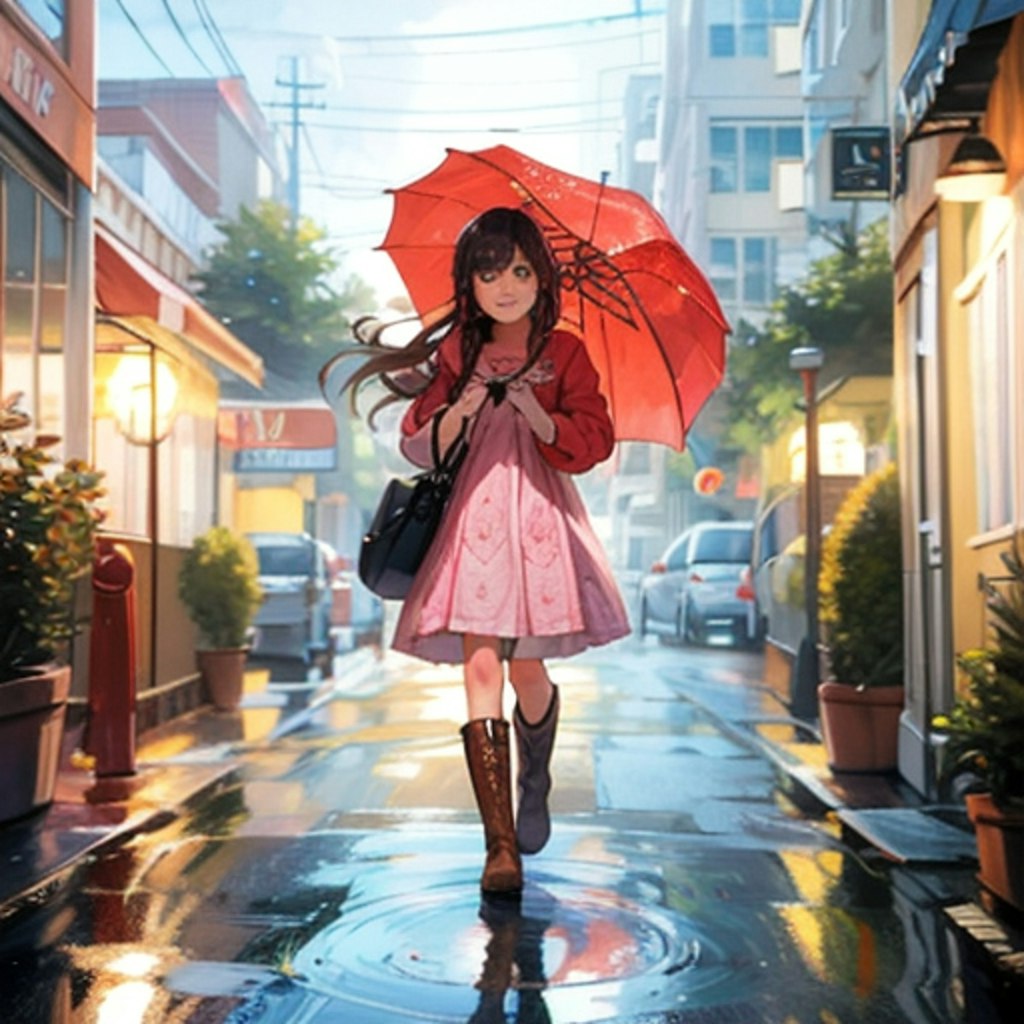 雨の日