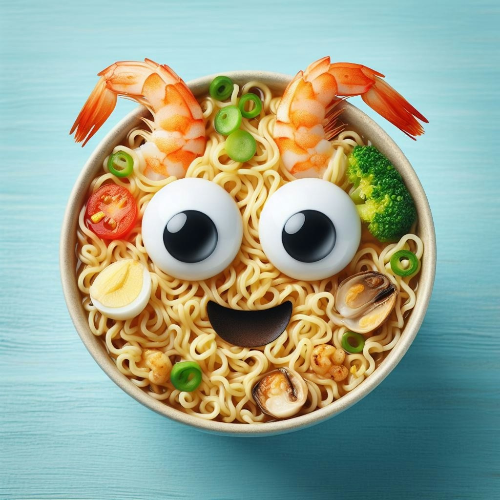 擬人化 seafood noodle（日本語版）
