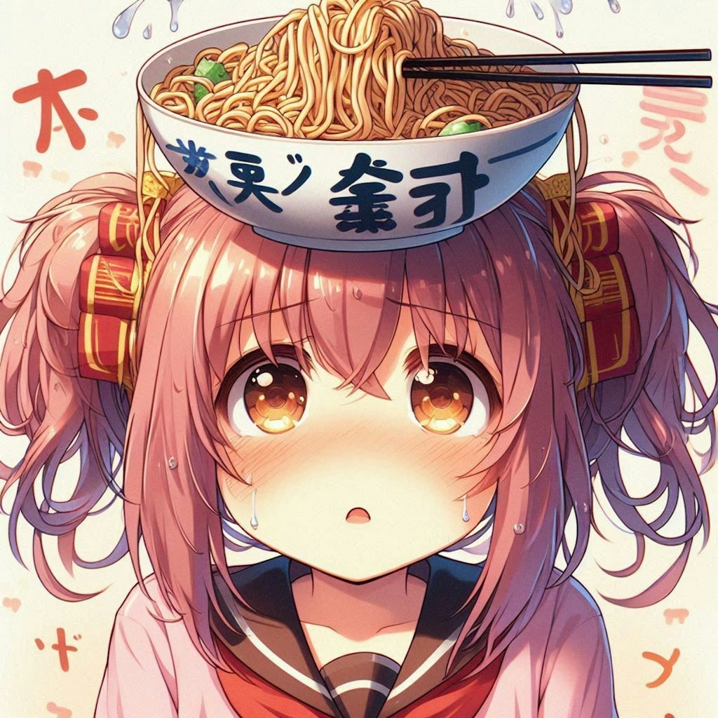 中華麺の下