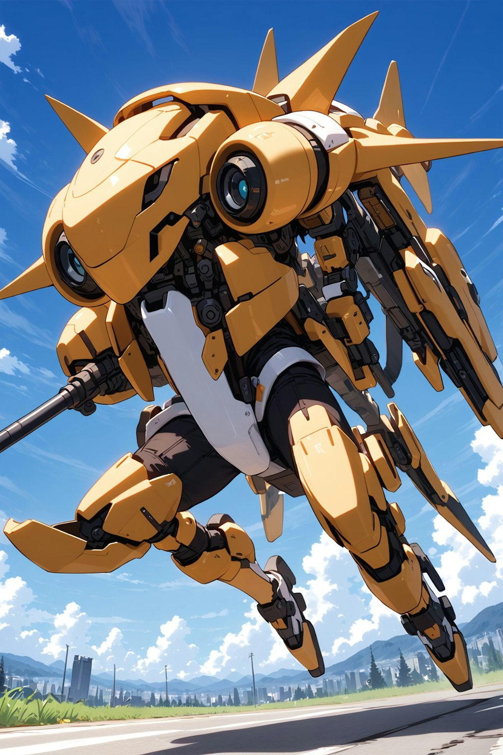 攻撃と機動のための直立一人乗り戦車（HALO版）