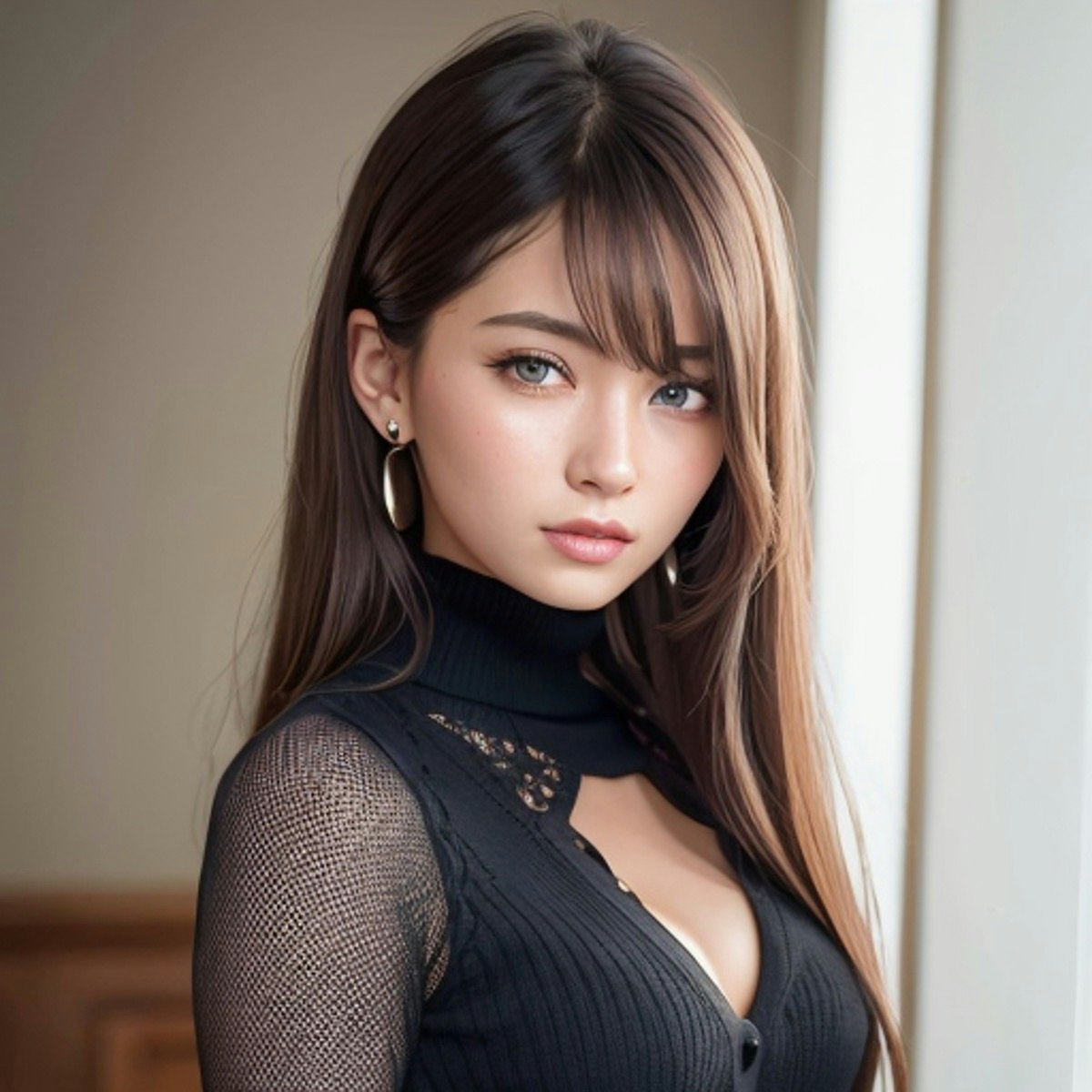 美女モデル Chichi Pui（ちちぷい）aiイラスト専用の投稿サイト