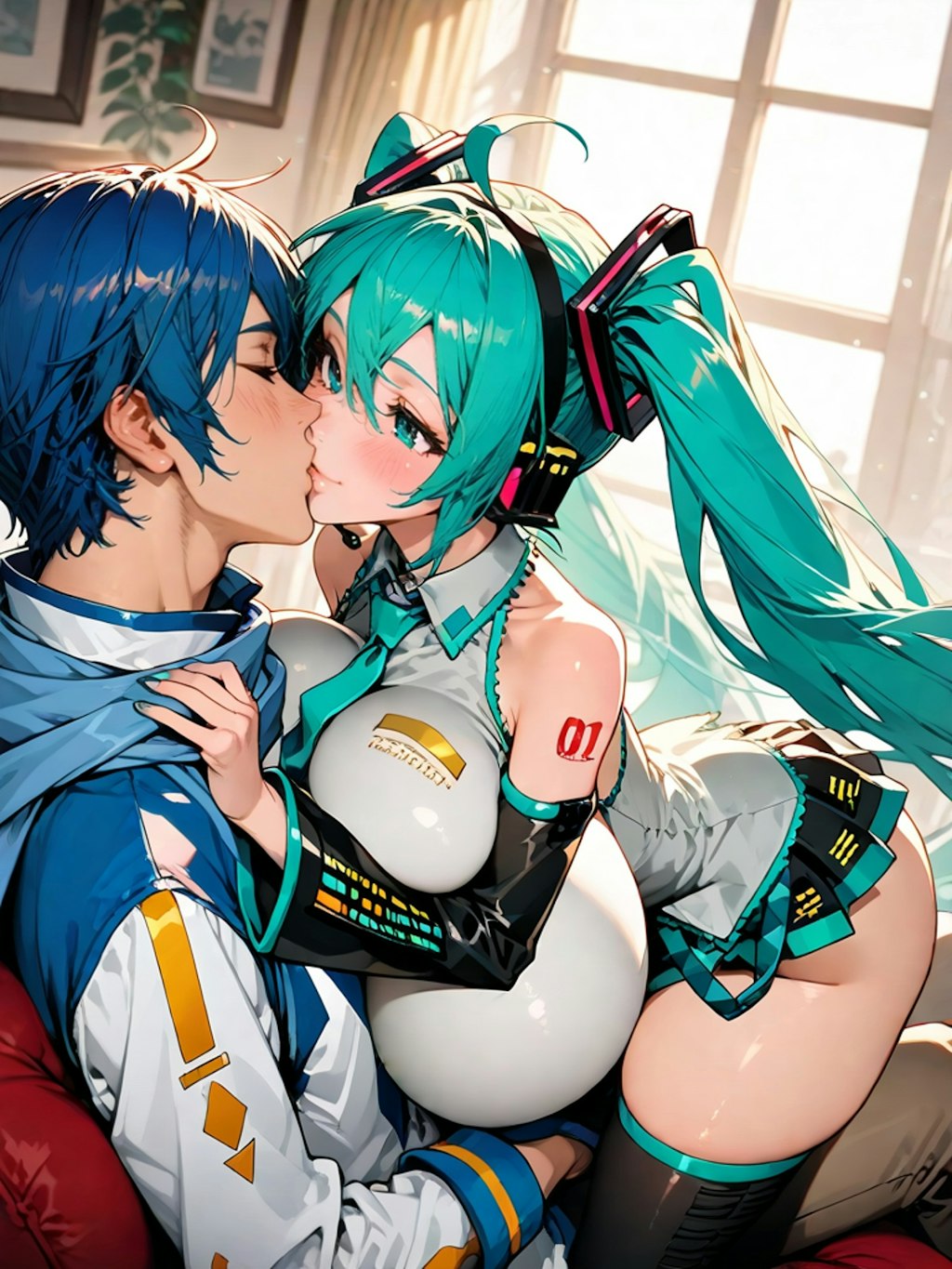 miku kaito Coupling