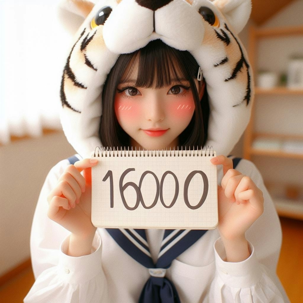 えなえなさん16000いいねおめでとう！