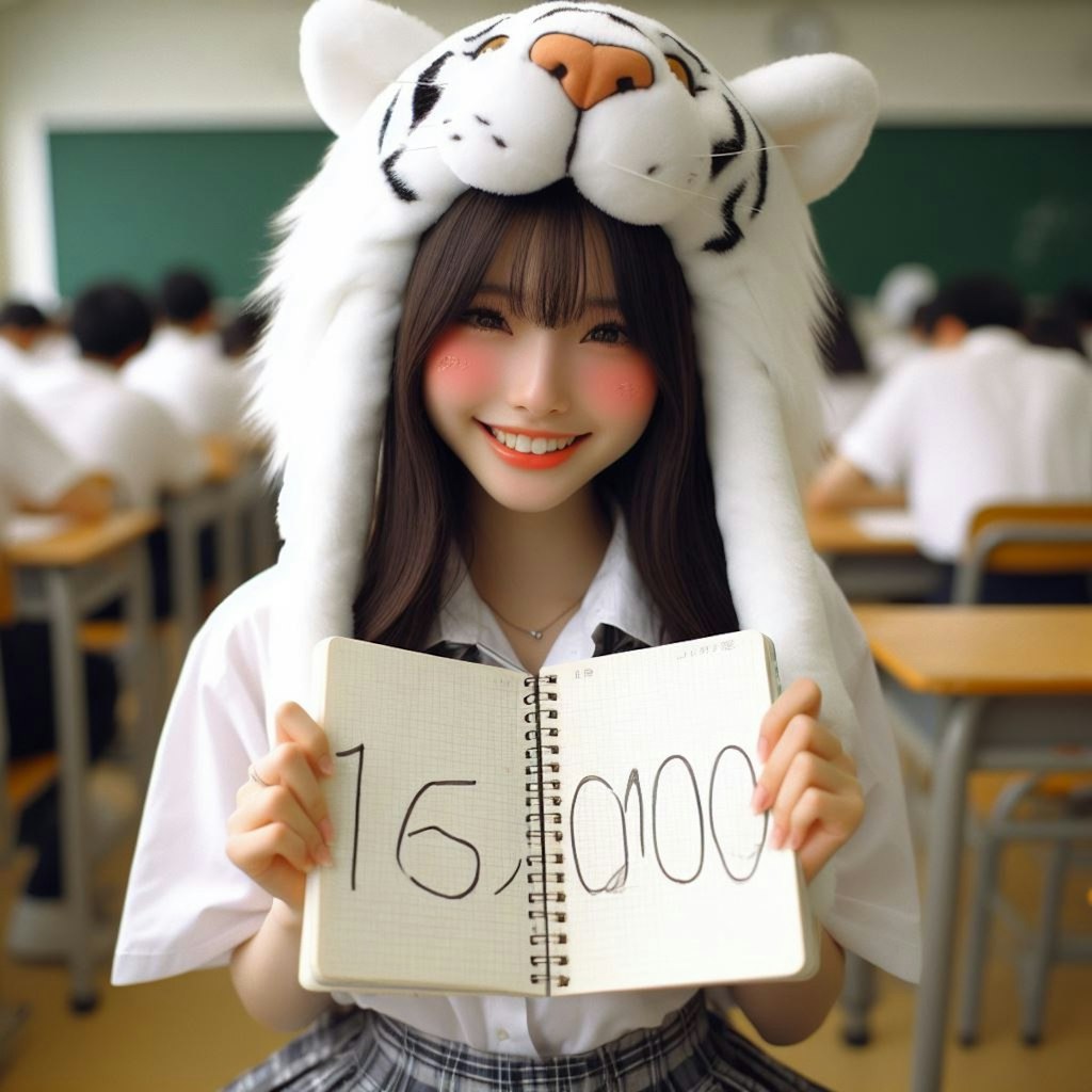 えなえなさん16000いいねおめでとう！