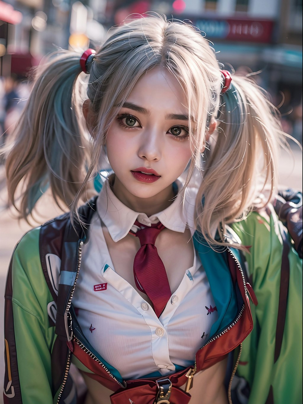 コスプレ②ハーレイ・クインちゃんたち