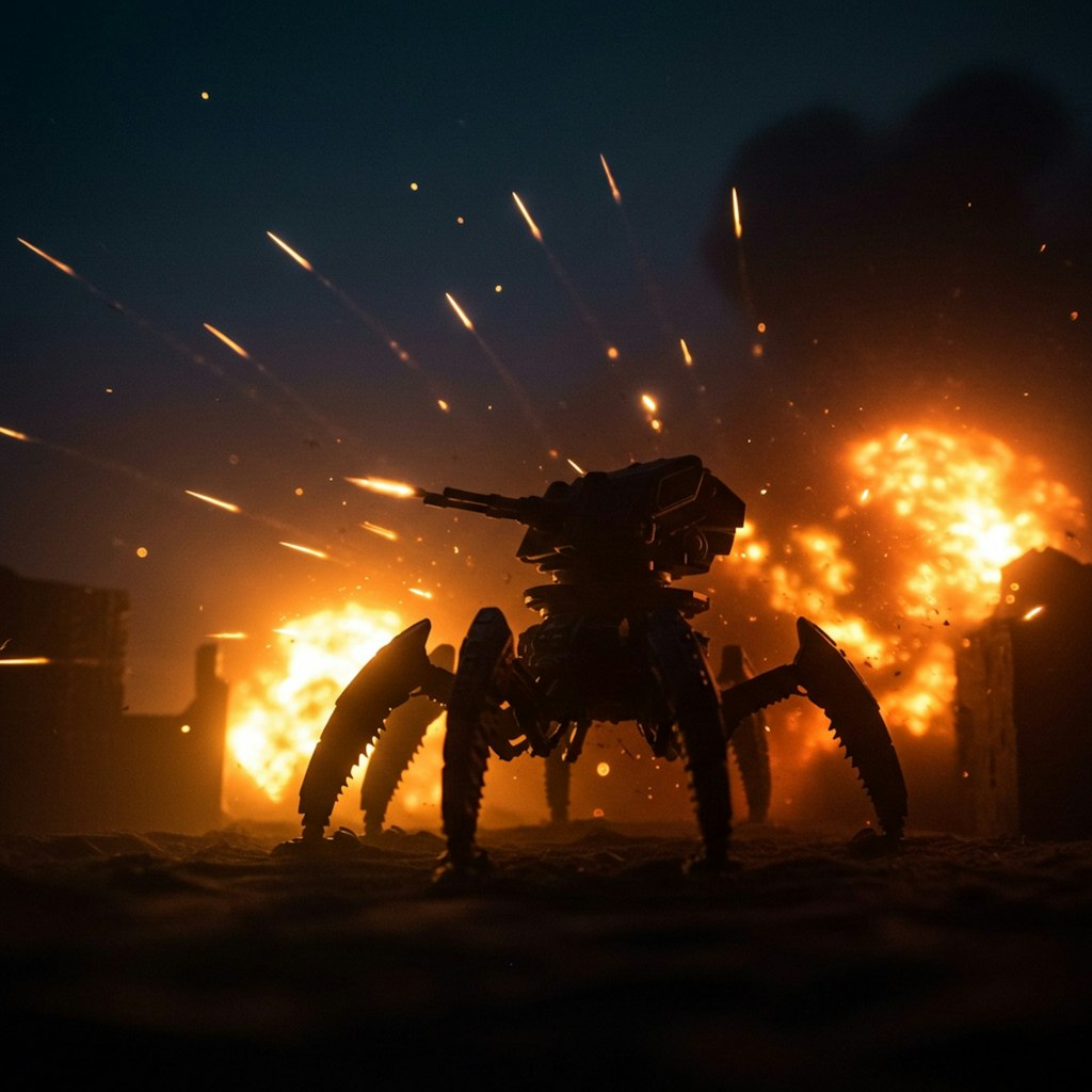 地球側の多脚戦車！