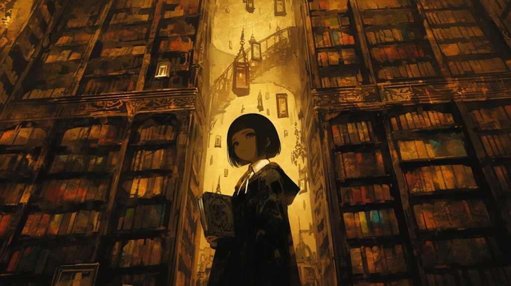 At the Forbidden Library