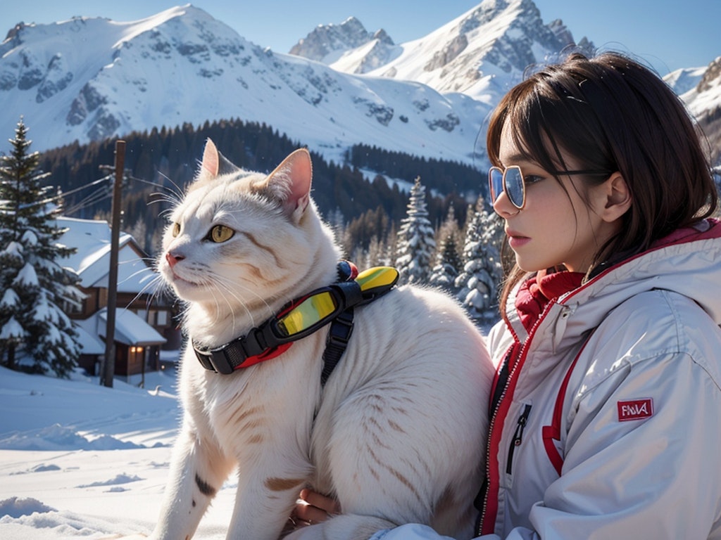 わけもわからず飼い主に連れてこられた猫