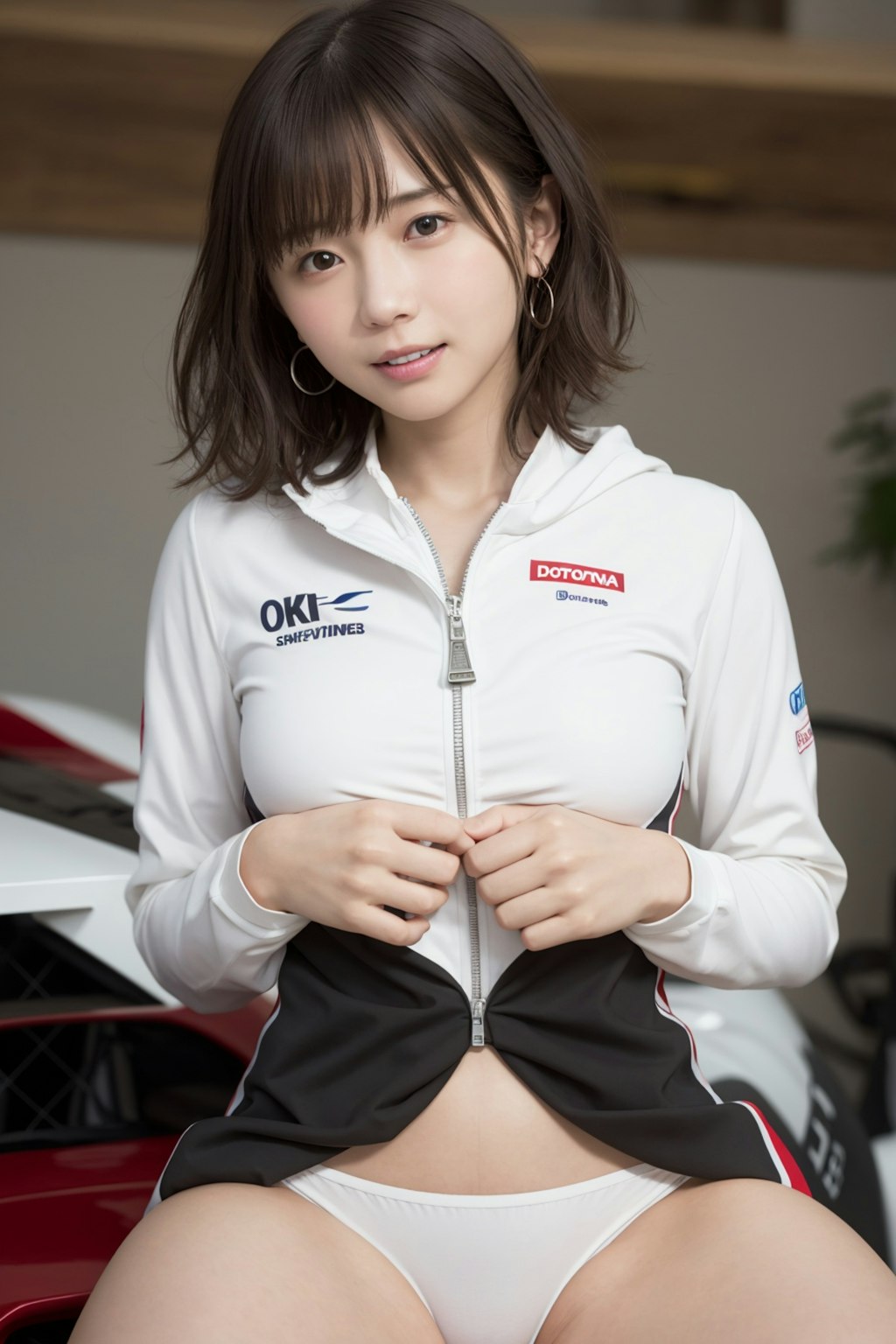 女性レーシングドライバー 5