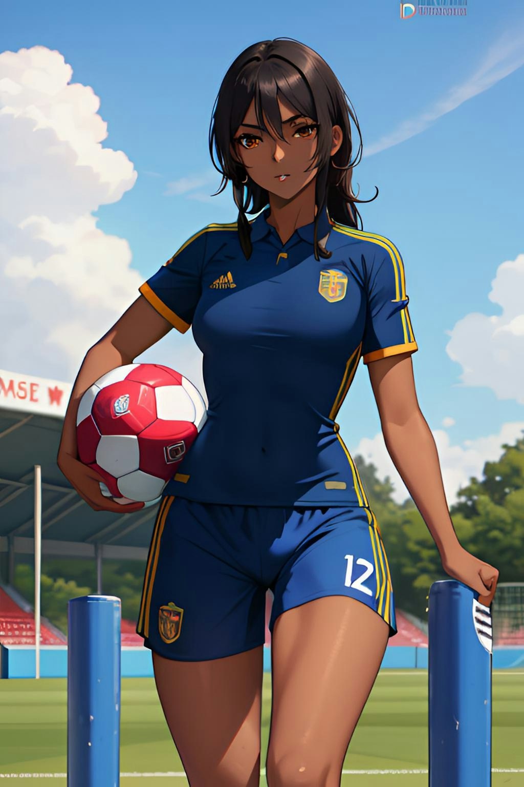 サッカー美女イラスト集個人戦（笑）