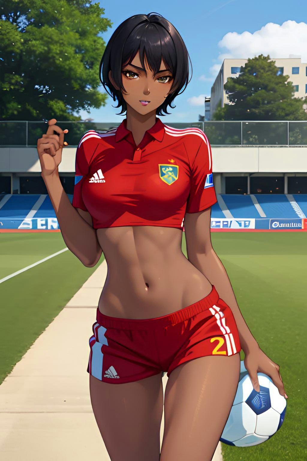 サッカー美女イラスト集個人戦（笑）