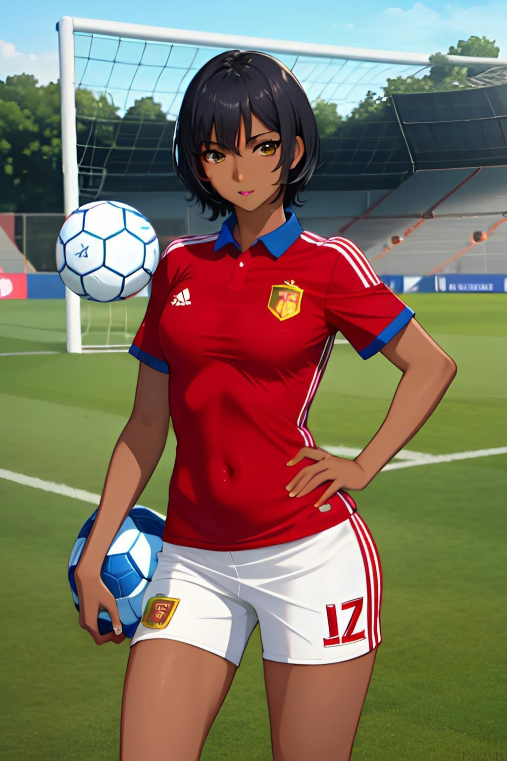 サッカー美女イラスト集個人戦（笑）