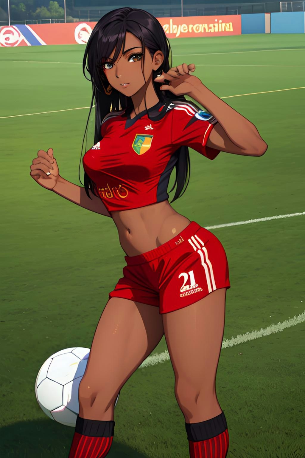 サッカー美女イラスト集個人戦（笑）