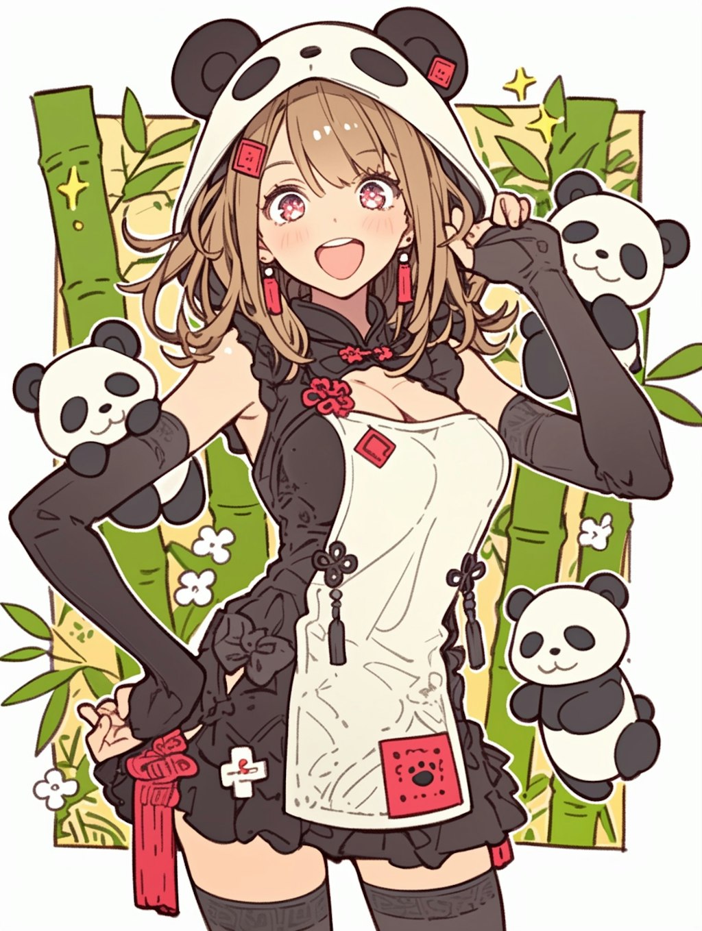 落ち着くンダ🐼