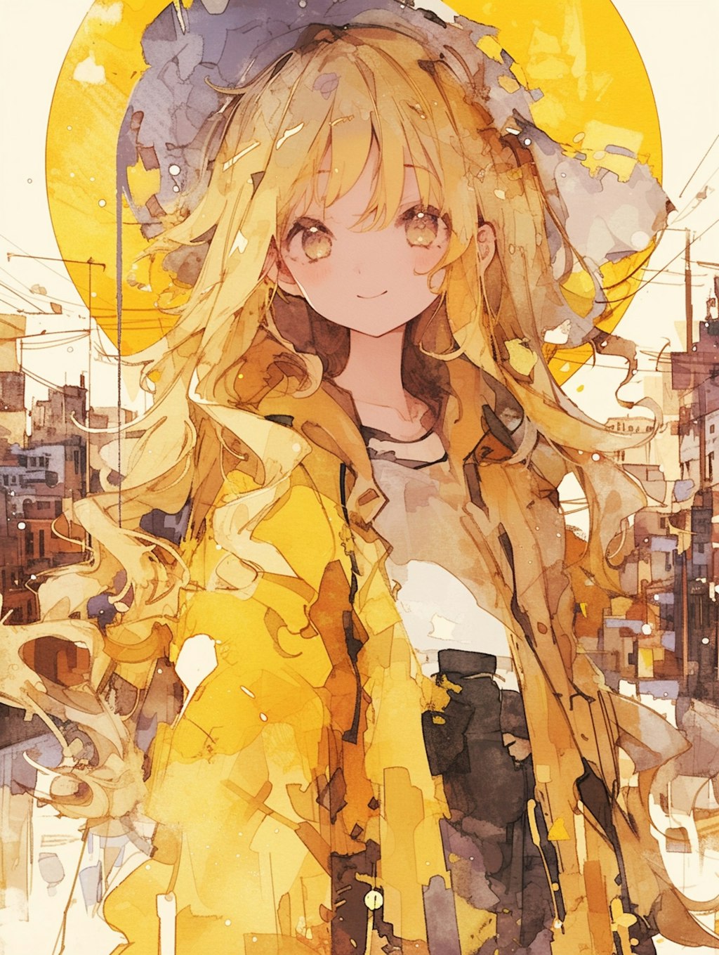 Yellow girl