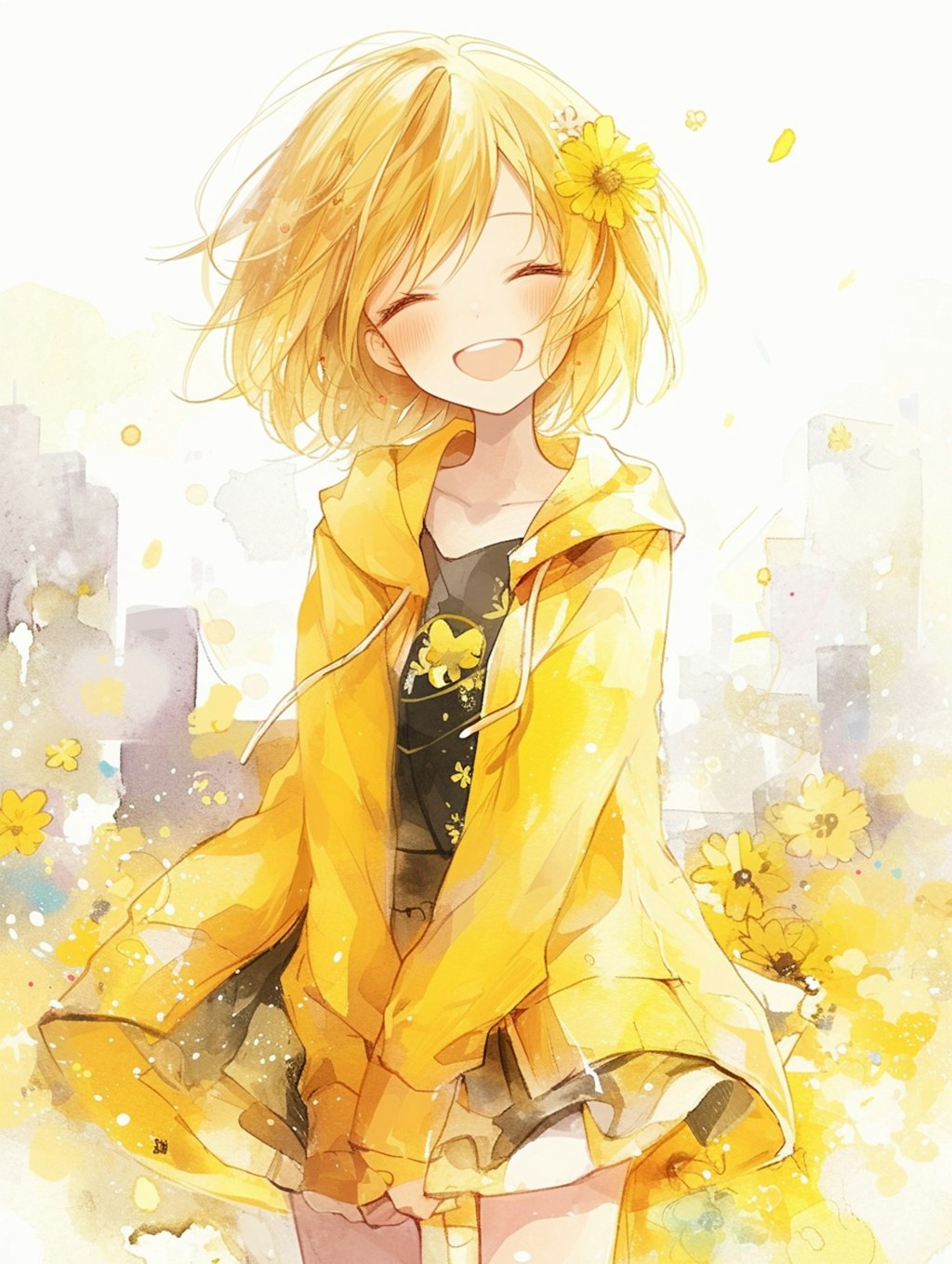 Yellow girl