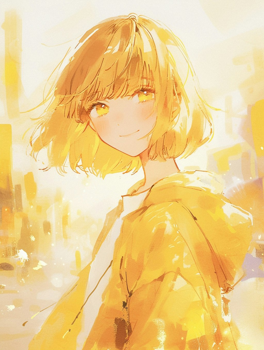 Yellow girl