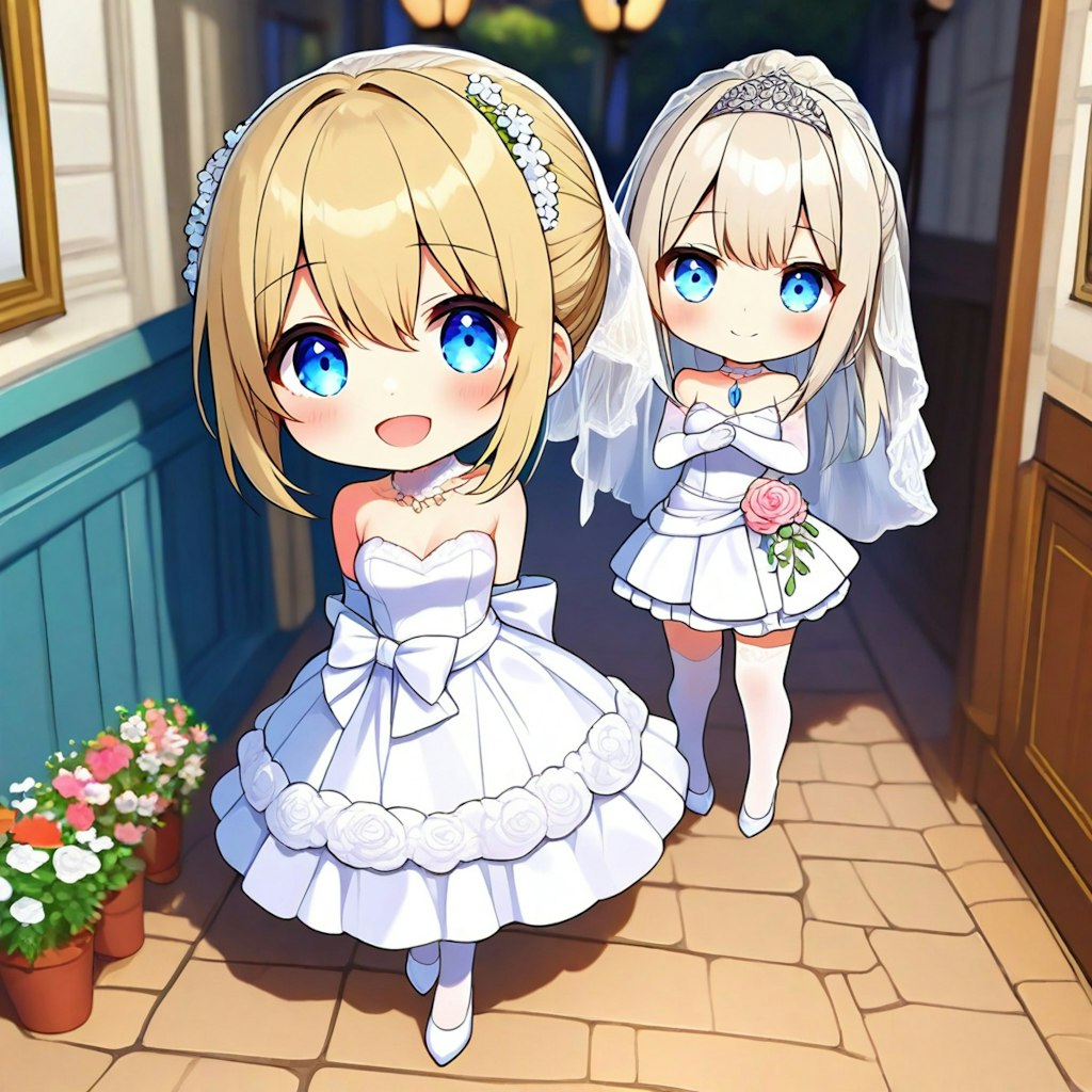 ちびっ子花嫁