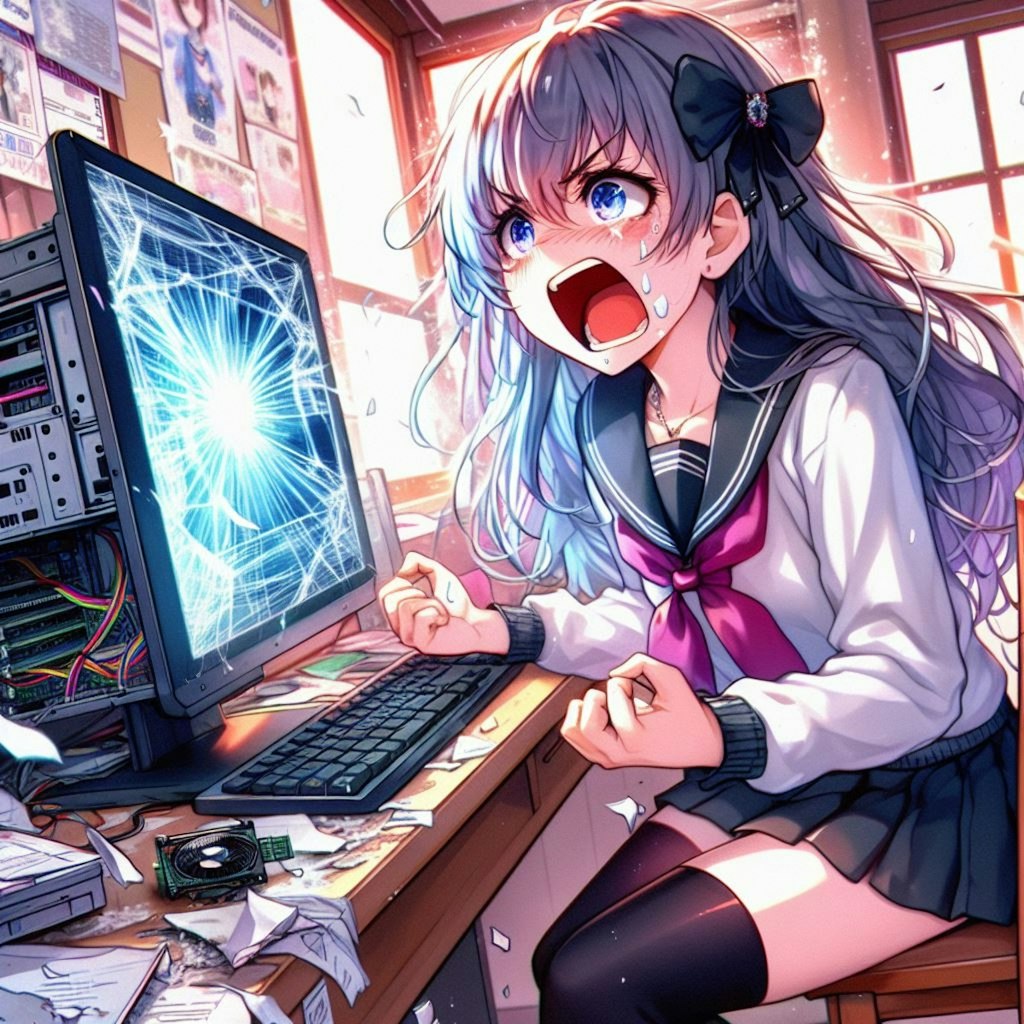 こんな仕事やめてやるわぁー！！！(PCが起動しない！！③)エイプリルフールネタ