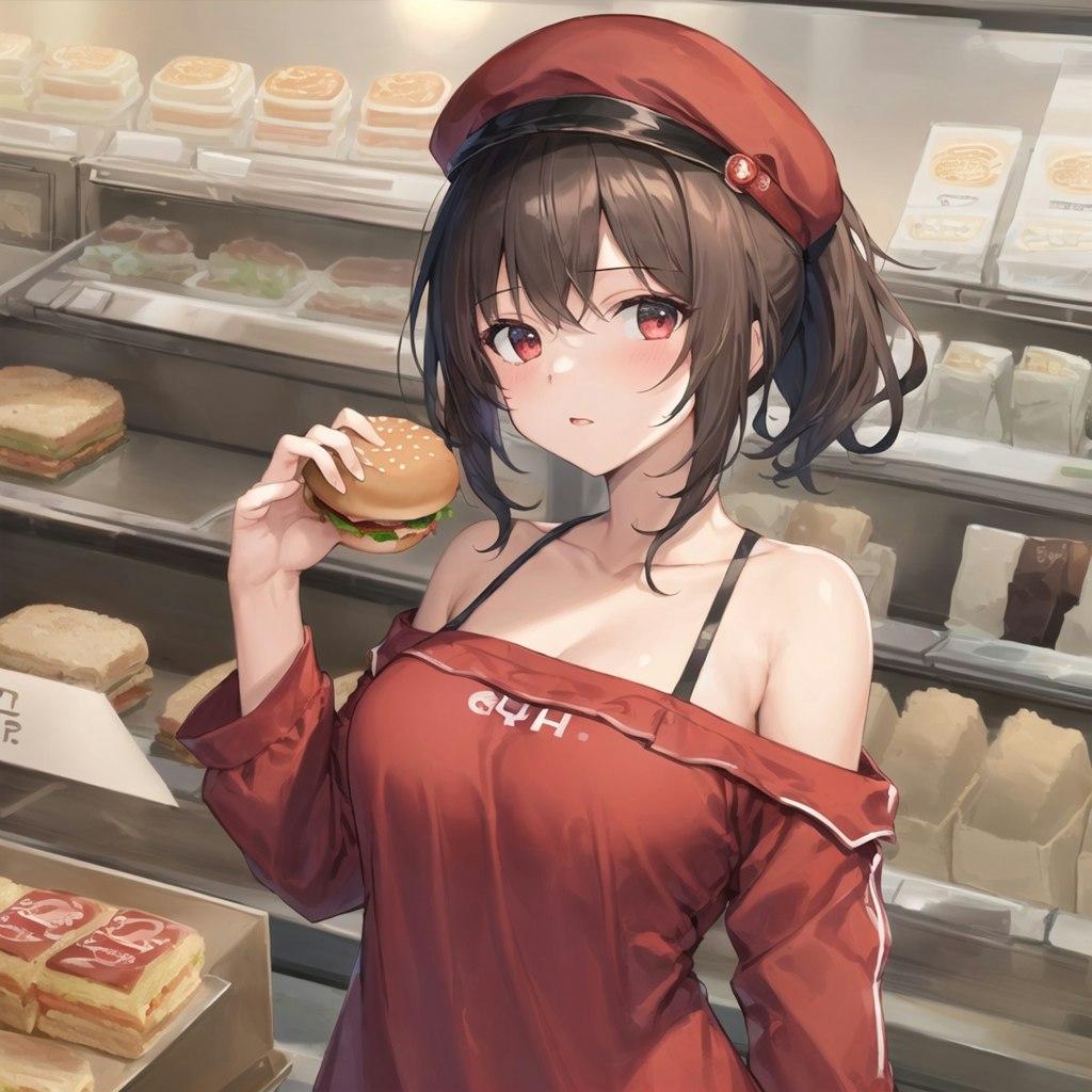 ハンバーガーなら任せて♪