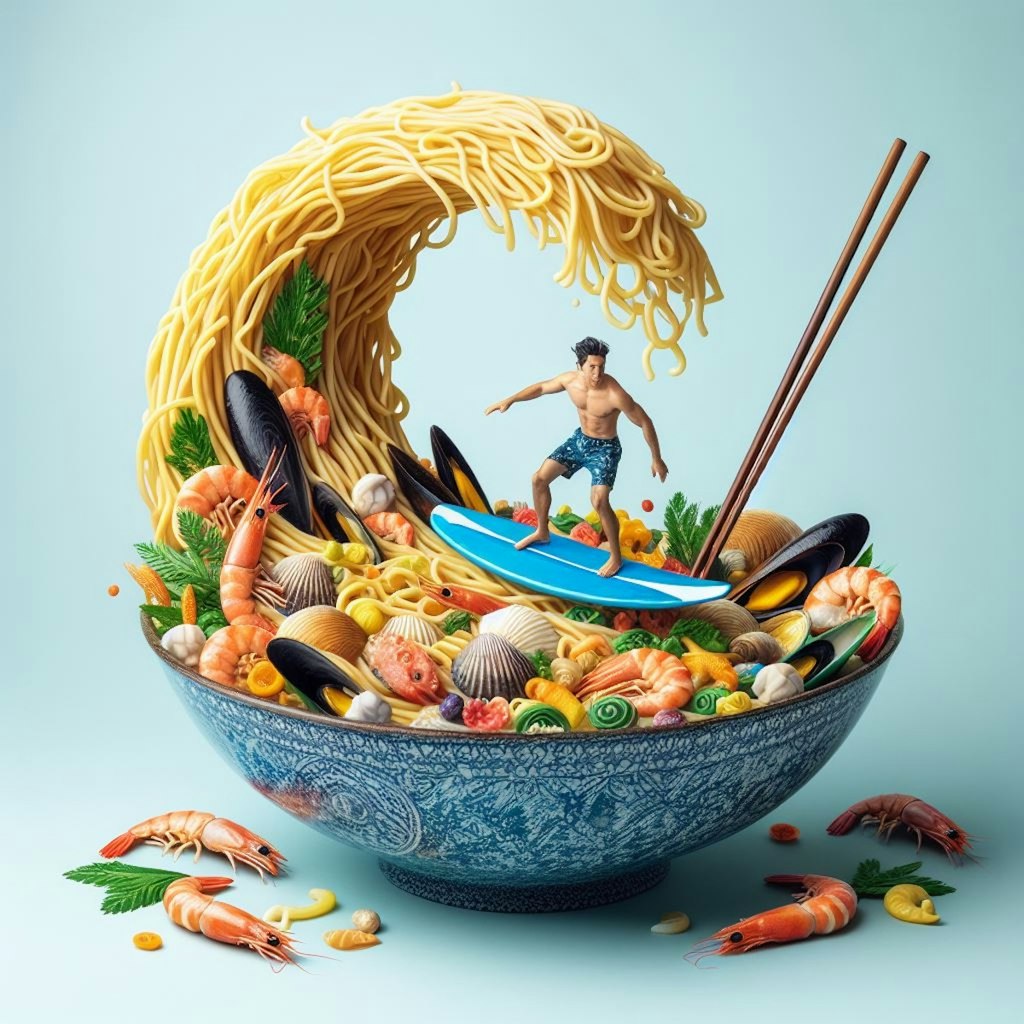 RIDE ON SEAFOOD NOODLE