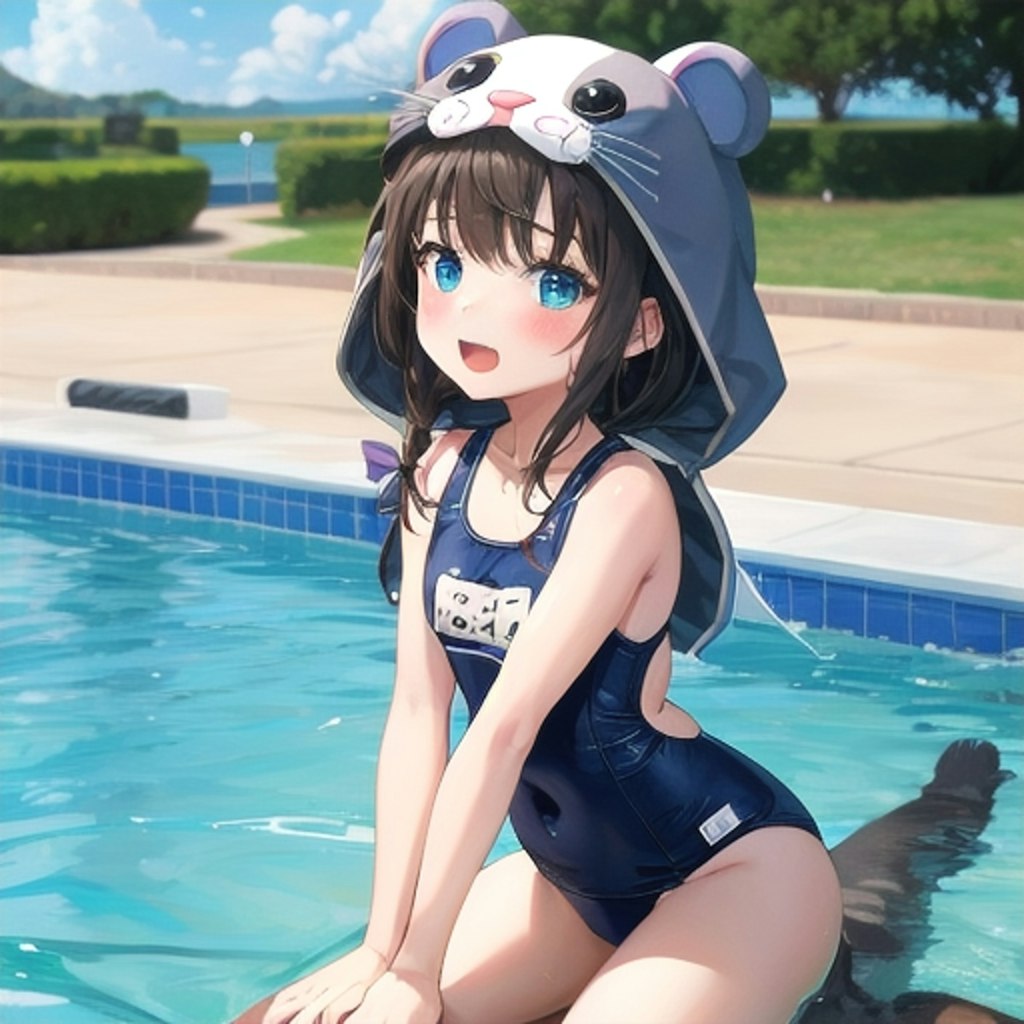 スク水アザラシちゃん