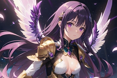 紫の天使