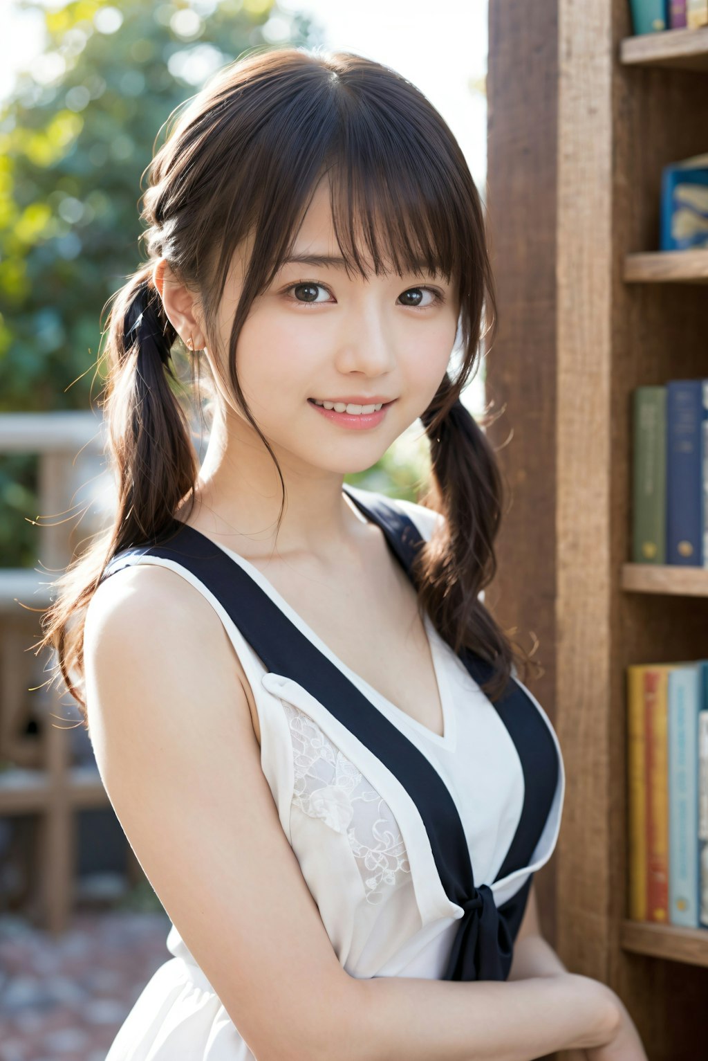 本屋さんの店員 3